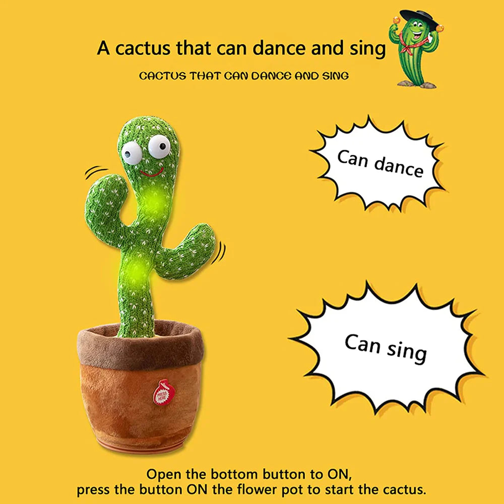 Dancing cactus, Rechargeable dancing cactus