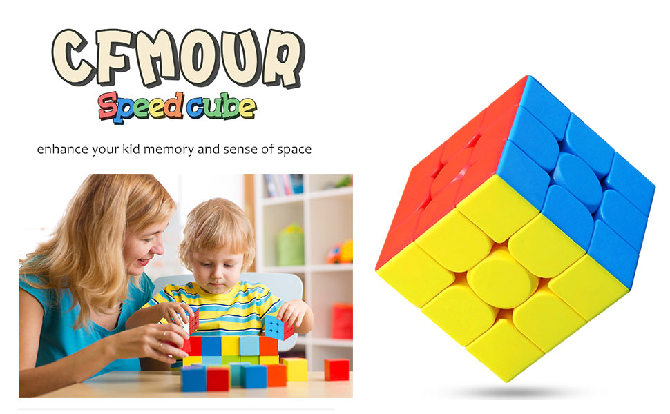 Imported Original 3x3 Moyu Rubik Cube, Magic cube, High quality cube game,Rubik cube stickerless
