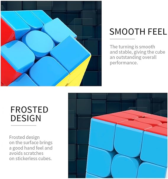 Imported Original 3x3 Moyu Rubik Cube, Magic cube, High quality cube game,Rubik cube stickerless
