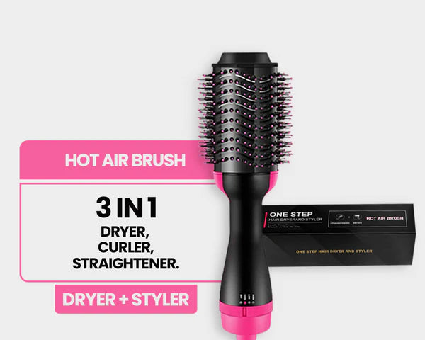 One Step Hot Air Brush (Dryer + Styler)