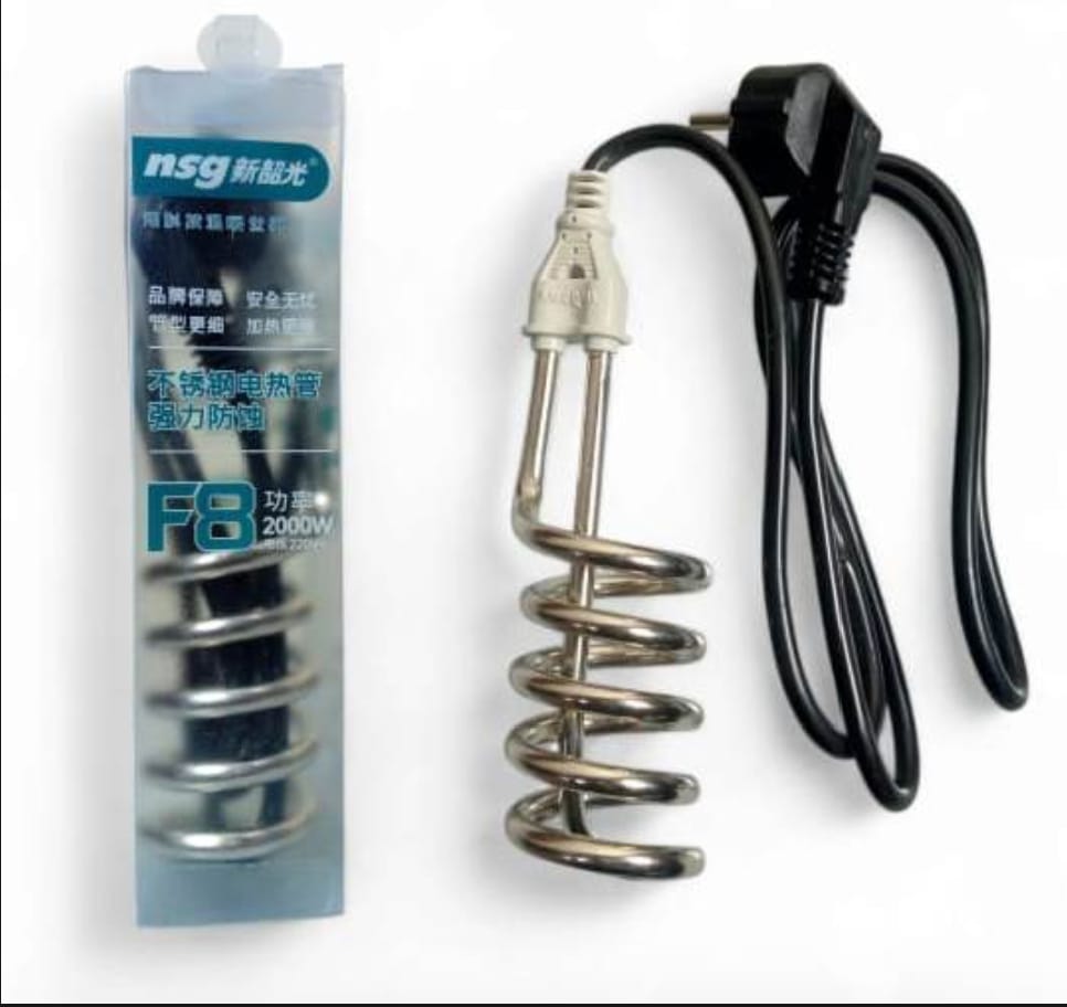 2000W Portable Electric Water Heating Rod | High-Power Immersion Water Heater | Imported Quality by Parts & Plugs