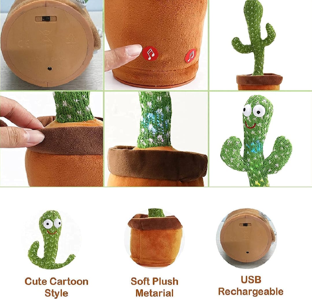 Dancing cactus, Rechargeable dancing cactus