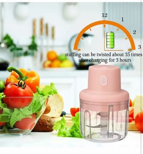 Rechargeable Mini Grinder/ Chopper Intelligent Electric Garlic Chopper