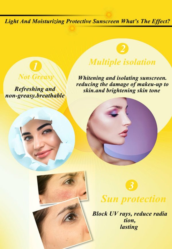 Kashee’s Sunscreen Spf 55 | Water & Sweat Resistant, Paraben-free | Broad Spectrum Sun Protection | 150ml