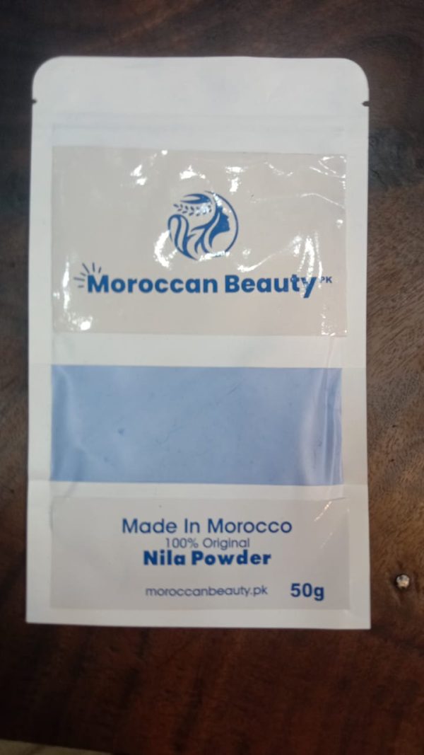Buy 1 get 1 Free.Moroccan Beauty Nila Powder | Blue Nila Skin Whitening Powder 50g | Best Quality Nila Powder