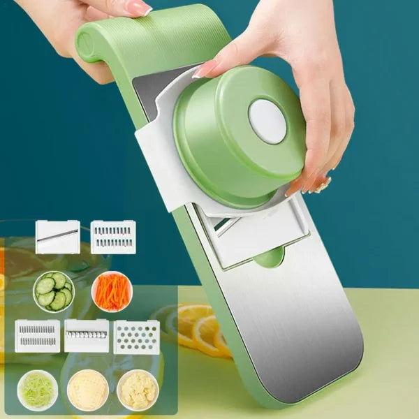 Multifunctional Vegetable Cutter Grater For Vegetables Slicers – Shredders Peeler Carrot Fruit Vegetable Cutting Kitchen Tool ₨659