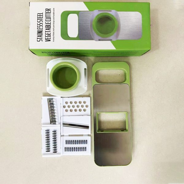 Multifunctional Vegetable Cutter Grater For Vegetables Slicers – Shredders Peeler Carrot Fruit Vegetable Cutting Kitchen Tool ₨659
