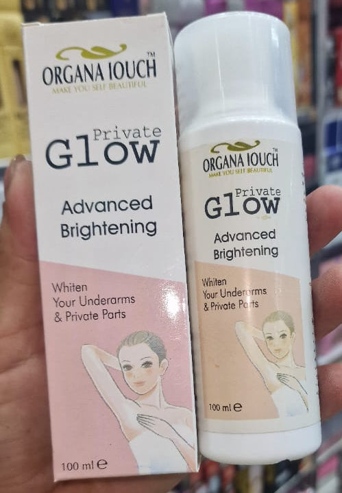 Organa Touch Fresh & Natural Underarm Whitening Cream Private Glow ( Advanced Brightening )