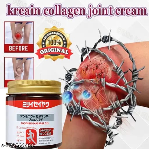 Pain Relief Cream  Soothing Massage Gel  Joint & Muscle Pain Relief